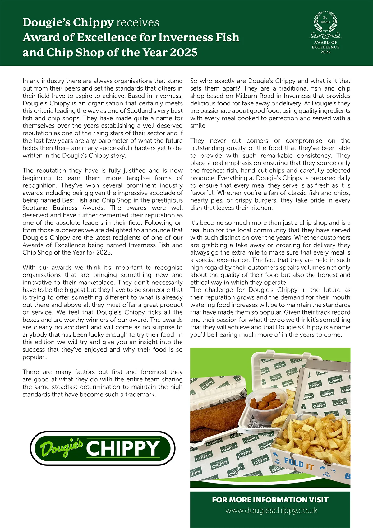 Chippy Inverness Chippy Inverness